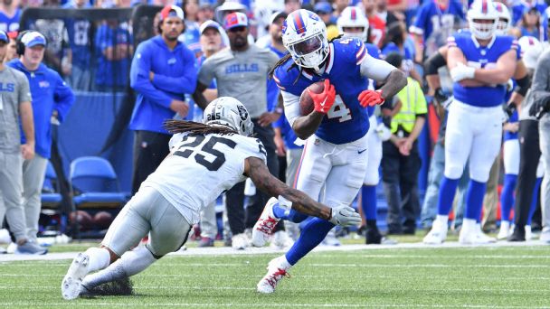 'Everything in moderation': Bills' balanced approach vs. Raiders could be new blueprint