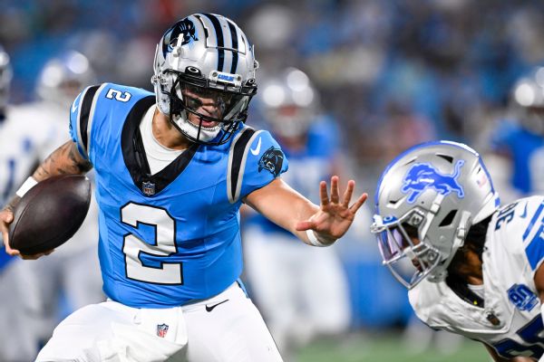 Former Panthers QB Corral joins Pats as backup
