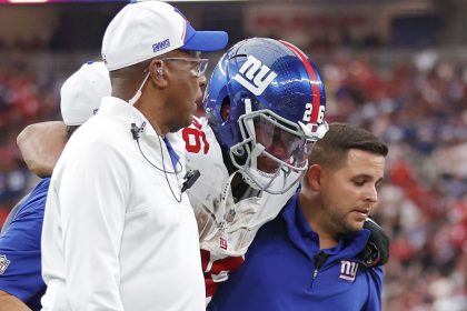 Giants won't yet rule out 'quick healer' Barkley