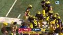 J.J. McCarthy finds Semaj Morgan for an 18-yard TD to give Michigan the lead vs. Rutgers