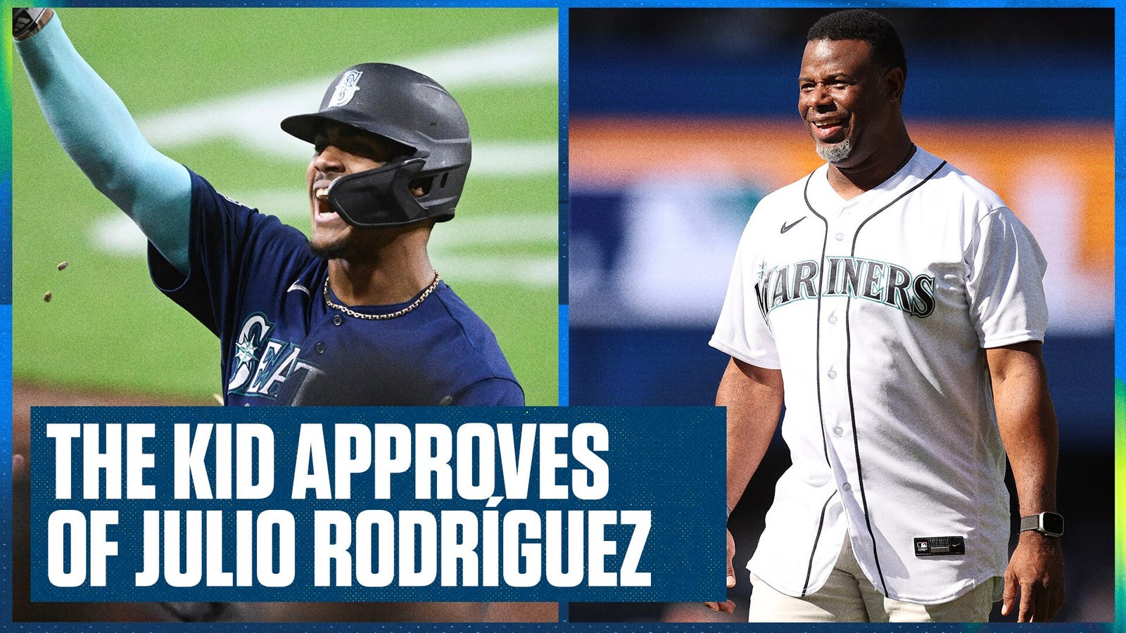 Mariners' Julio Rodríguez on his relationship with Ken Griffey Jr. 