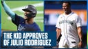 Mariners' Julio Rodríguez on his relationship with Ken Griffey Jr. | Flippin' Bats