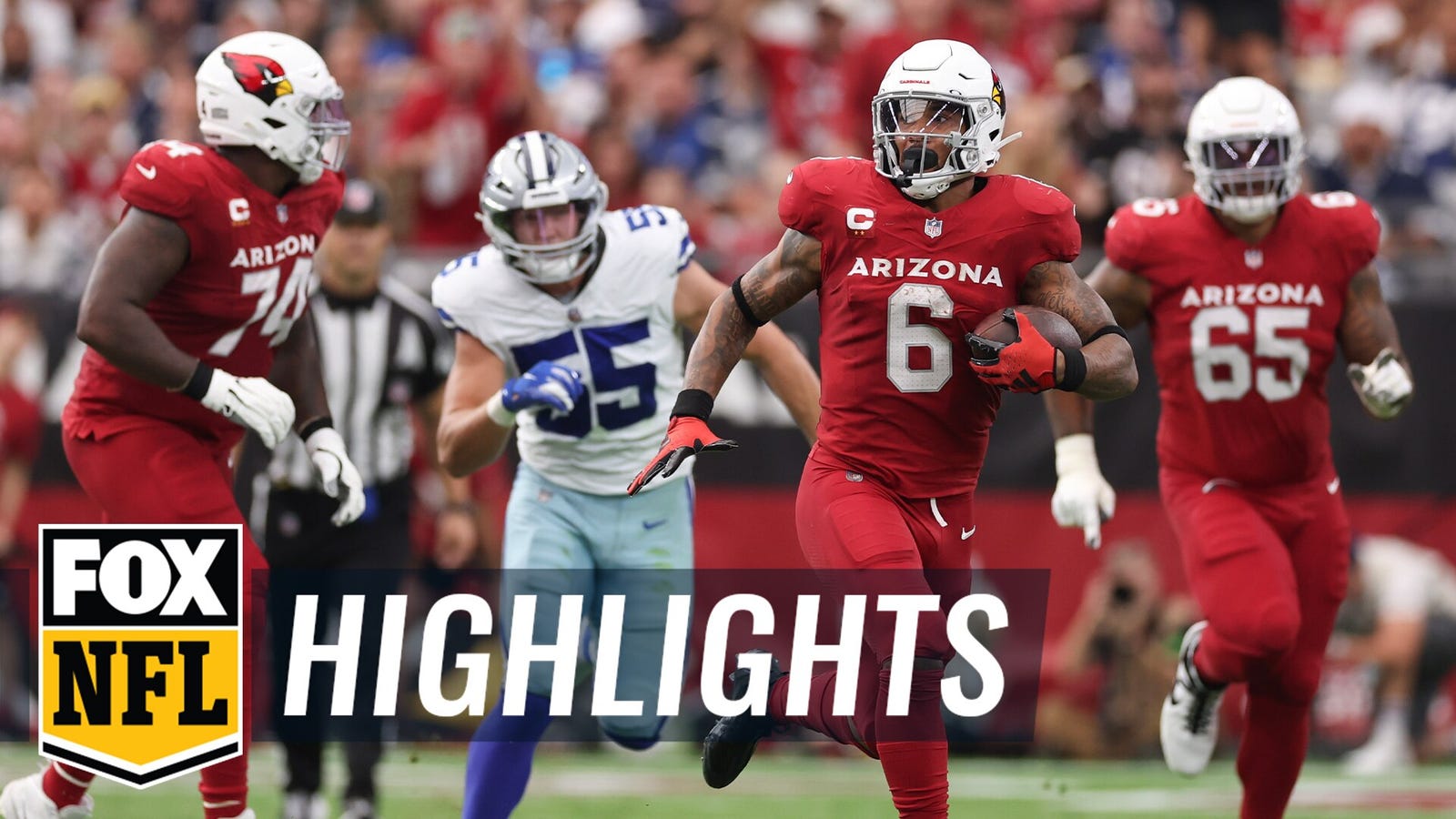 Full highlights from Cardinals' upset Cowboys