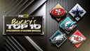 NFL top-10 Power Rankings: 49ers, Cowboys stay on top; Dolphins, Ravens move up