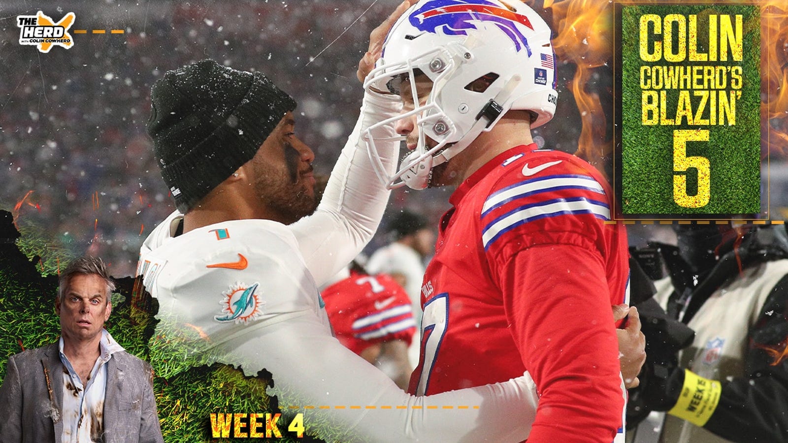 Blazin' 5: Bills defeat Dolphins, Pats cover vs. Cowboys in Colin's Week 4 picks