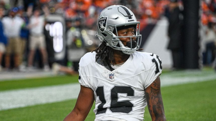 Raiders WR Meyers doubtful to play against Bills