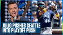 Seattle Mariners' Julio Rodríguez on his MONSTER offensive HOT streak in August | Flippin' Bats