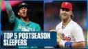 Seattle Mariners & Philadelphia Phillies highlight the Top 5 Postseason Sleepers | Flippin' Bats