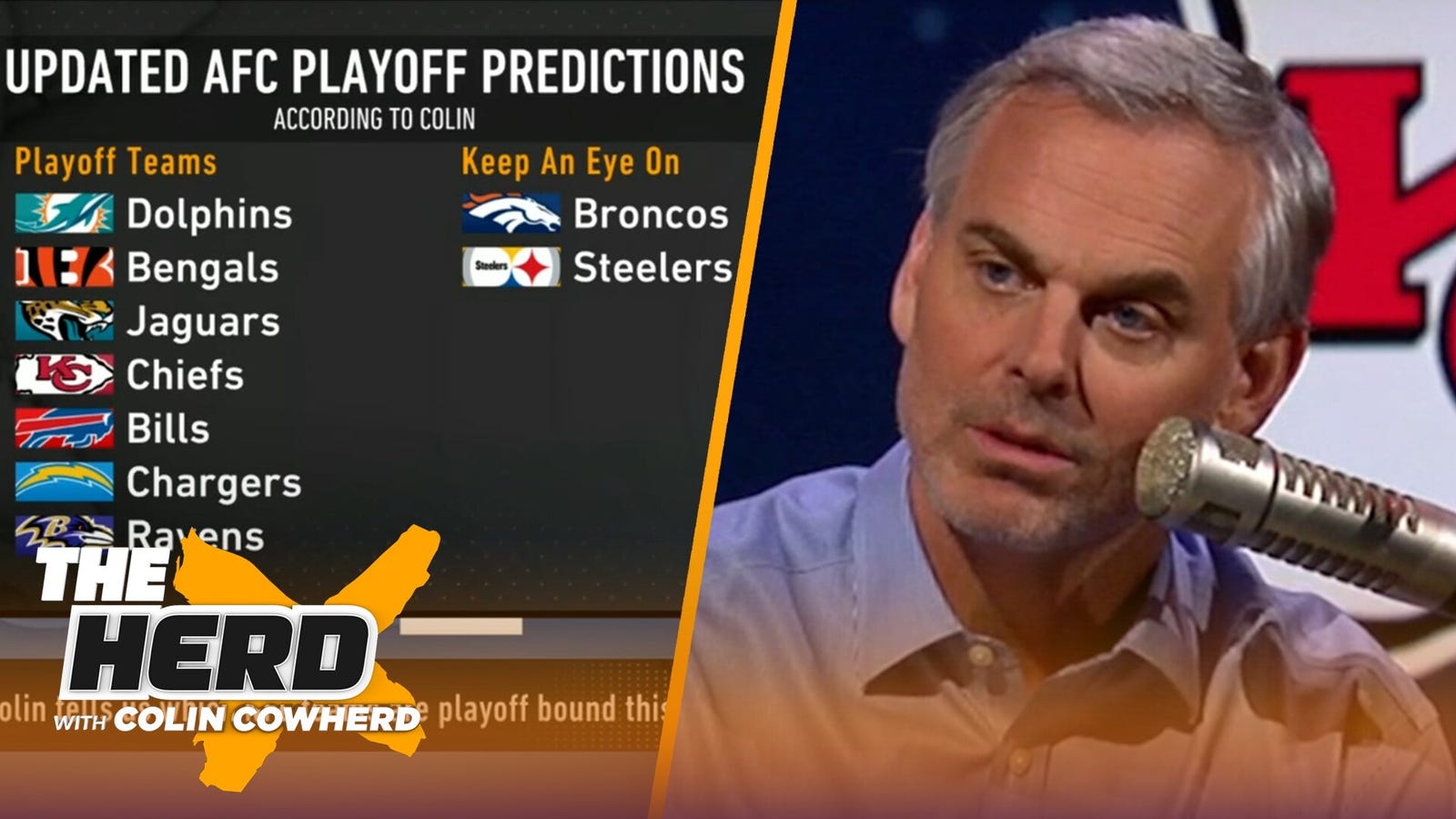 Colin Cowherd predicts which NFL teams are playoff bound 