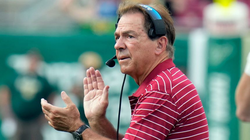 'Test of your humility': Saban challenges self, Tide