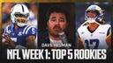 Top 5 NFL Rookies of the week ft. Bijan Robinson, Anthony Richardson, and Puka Nacua | NFL on FOX