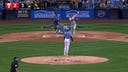 Trea Turner smashes a three-run home run to give the Phillies the lead over the Brewers