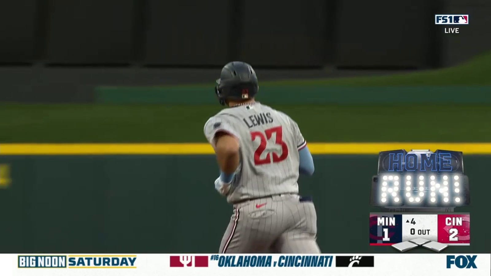 Royce Lewis hits solo home run to put Twins on the board against Reds