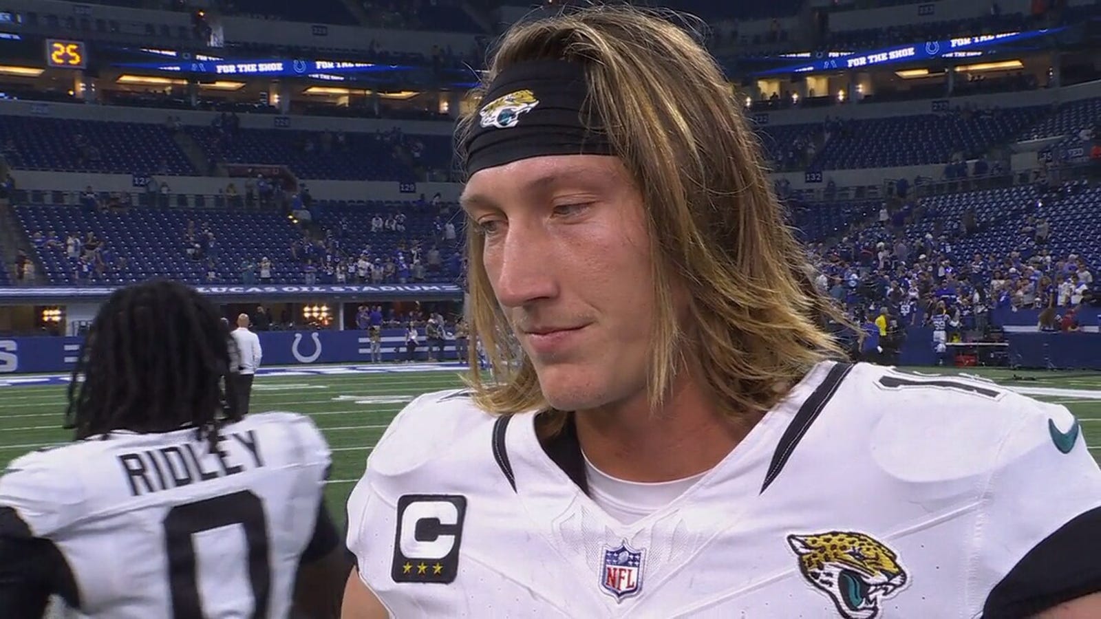 Trevor Lawrence after Jaguars' 31-21 win against Colts