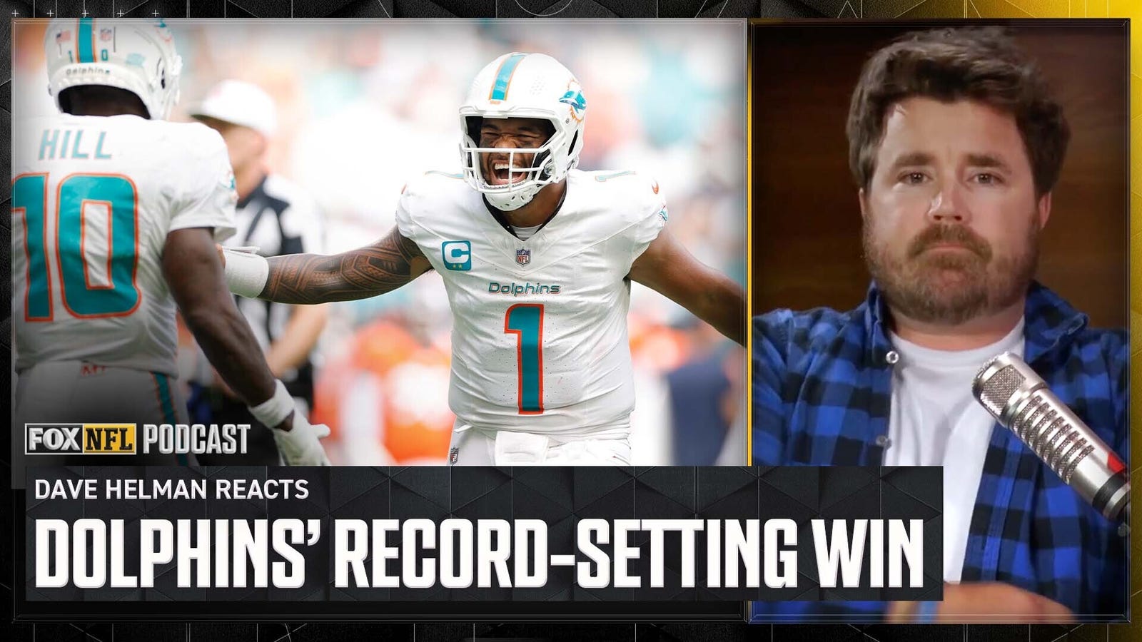 Dave Helman on Tua Tagovailoa, Dolphins' historic win over Russell Wilson, Broncos 