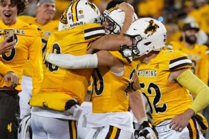 Wyoming forces Texas Tech 'to fold' in 2OT upset