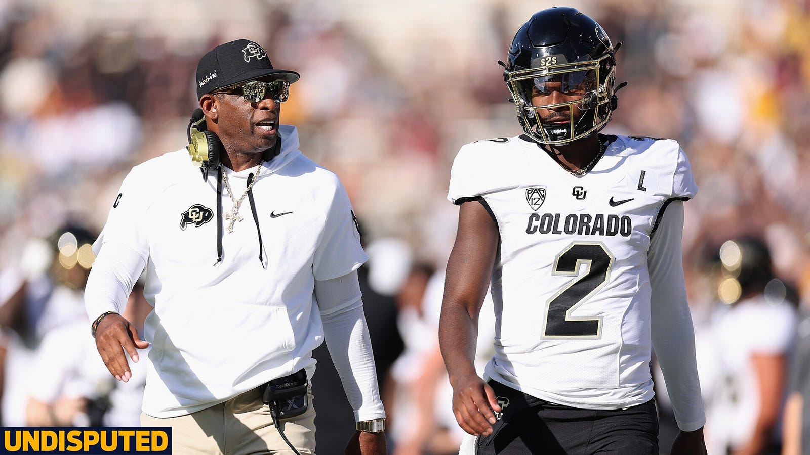 Coach Prime embraces Shedeur Sanders’ watch celebration