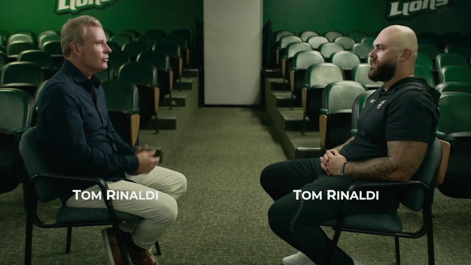 Tom Rinaldi sits down with Tom Rinaldi, DL coach of Southeastern Louisiana