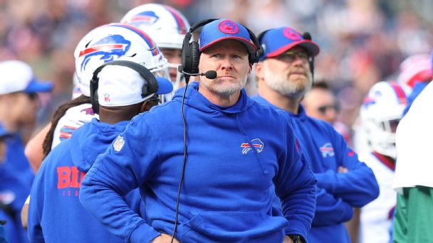 Bills' swoon complicating Sean McDermott's first season with added DC duties