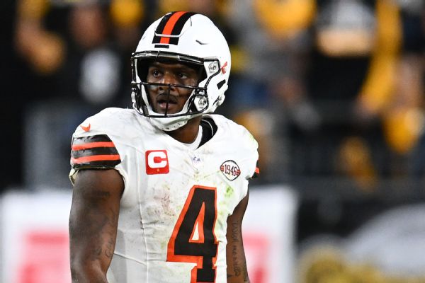 Browns' Watson practices in full, still questionable