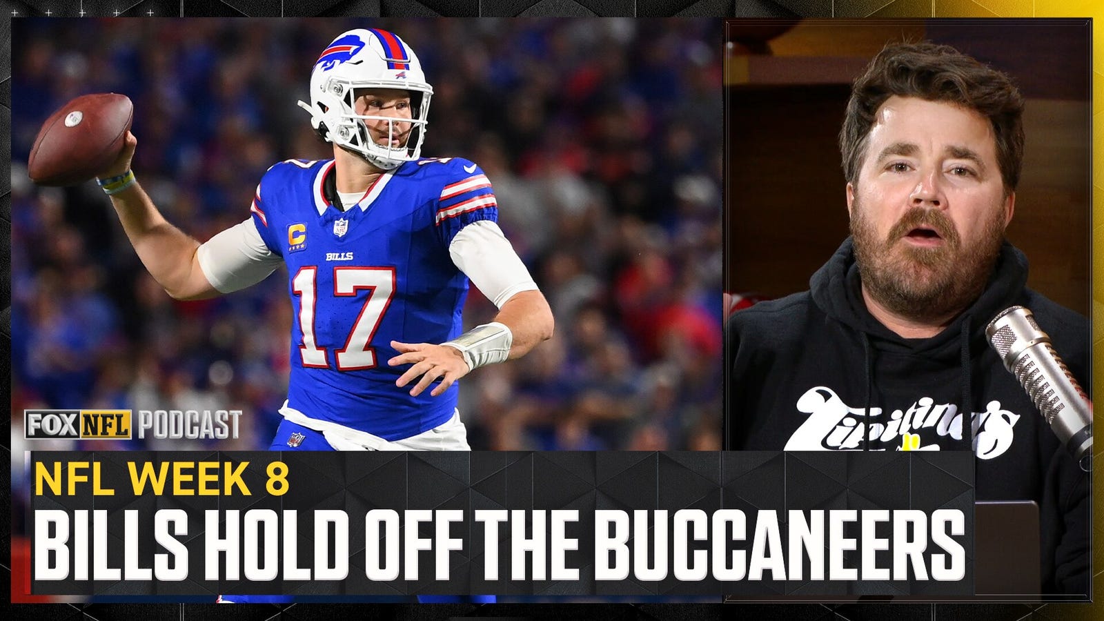 Josh Allen, Bills outlast Baker Mayfield, Bucs - Dave Helman reacts 