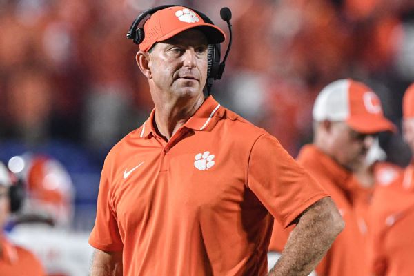 Clemson DB Mickens, WR Williams out vs. NCST