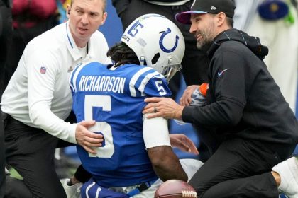 Colts say QB Richardson to miss game vs. Jags