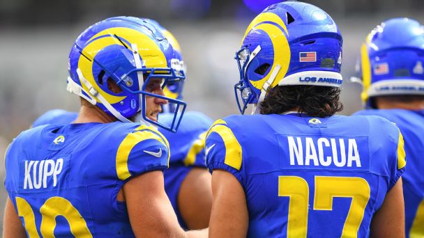 Cooper Kupp, Puka Nacua are a 'champagne problem' for Rams