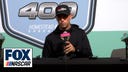 Denny Hamlin on the NASCAR decision last week to rescind the disqualification of Ryan Blaney from Las Vegas