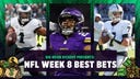 Eagles vs. Commanders, Vikings at Packers, Raiders at Lions NFL Week 8 Best Bets