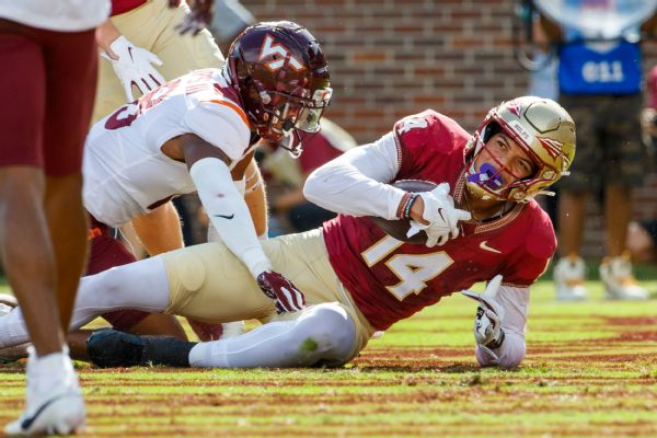 Florida State star WR Wilson out vs. Syracuse
