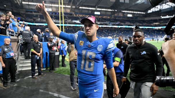 Goff: Panthers win shows Lions 'becoming a more mature team'