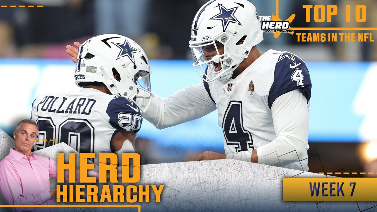 Herd Hierarchy: Cowboys return, Ravens bounce to Top 3 in Colin's Week 7 rankings