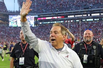 'I love it': Saban enjoying Tide's up-and-down '23