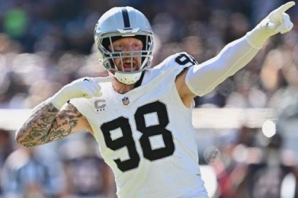 'I want to be the best': Obsession for greatness fuels Maxx Crosby's relentless rise into NFL elite