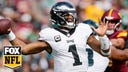 Jalen Hurts throws for 318 yards with 4 TDs to help Eagles defeat Commanders | NFL Highlights