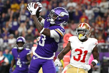 Jordan Addison-Kirk Cousins combination leads Vikings to upset win over 49ers