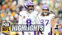 Kirk Cousins records two TDs and 274 yards in Vikings win vs. Packers before leaving with an injury | Highlights 