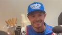 Kyle Larson says he felt a vibration and it was good that he ended his practice session