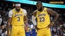 LeBron fires back at Anthony Davis critics on live TV after win vs. Suns l Undisputed