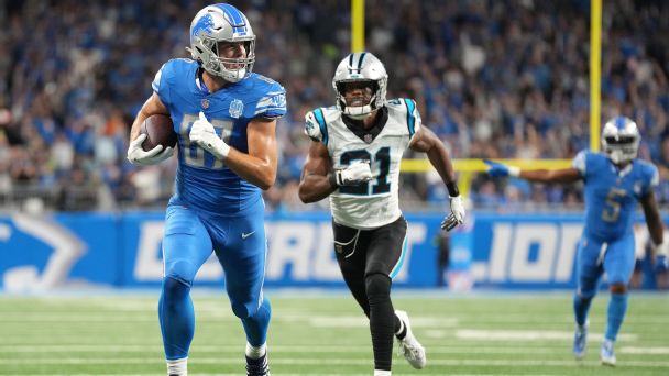 Lions flea flicker fools Panthers for 31-yard touchdown