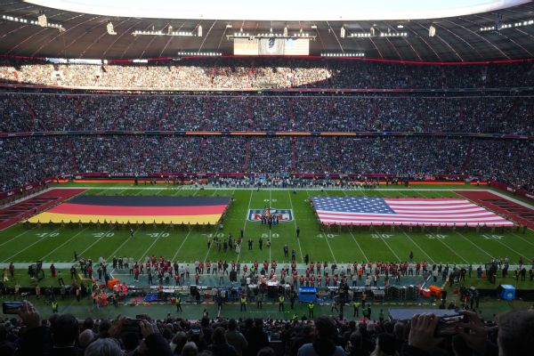 NFL Germany games will be shown in theaters