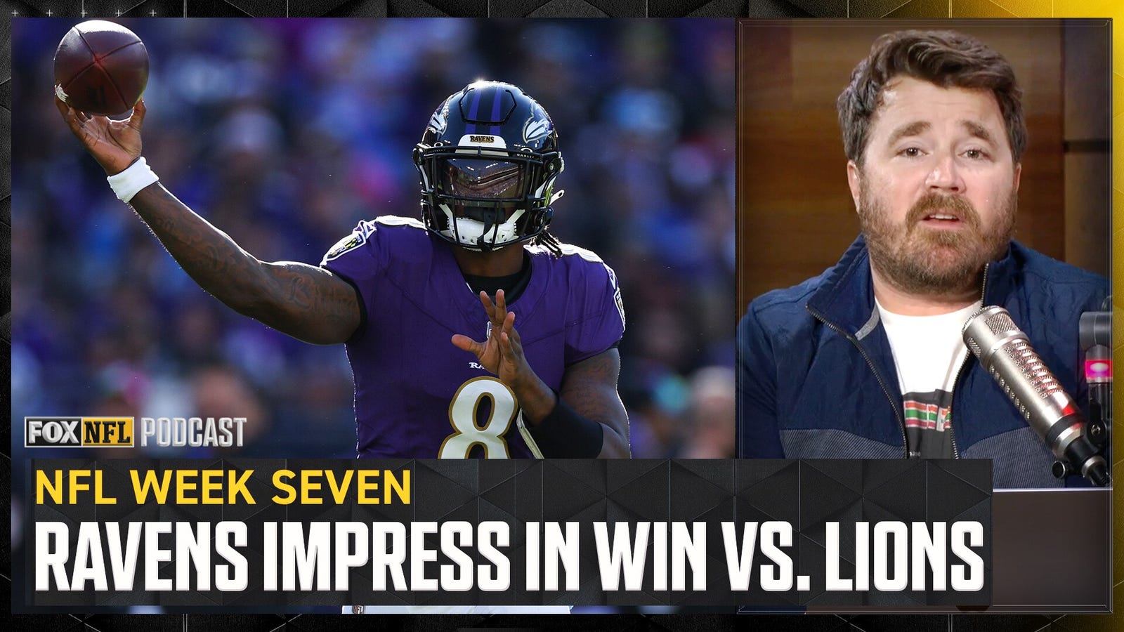 Lamar Jackson, Ravens crush Jared Goff, Lions