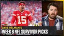 Patrick Mahomes, Kansas City Chiefs ft. in Dave Helman's survivor picks for week 8 | NFL on FOX Pod