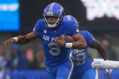 QB Larrier leads Air Force to victory over Navy