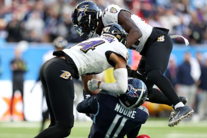 Ravens question safety Hamilton's ejection for hit