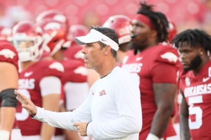 Razorbacks fire OC Enos after sixth straight loss