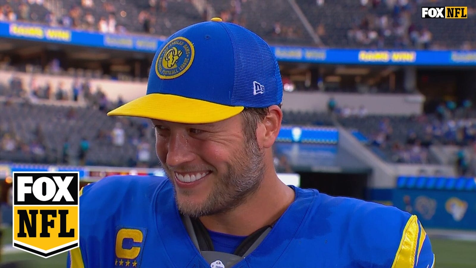 'We're still searching for that complete game' — Matt Stafford speaks on Rams win over Cardinals