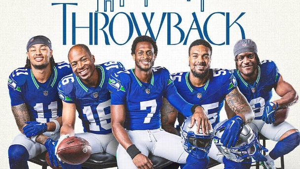 Seahawks, Titans lead throwbacks galore in NFL's Week 8 uniforms