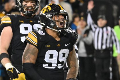 Suspended Iowa DL Shannon cleared to practice